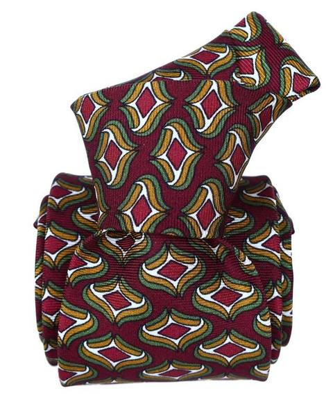 Printed Silk Tie - 80's