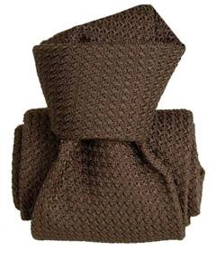 Grenadine Garza Grossa Tie - Regimental Navy&Burgundy