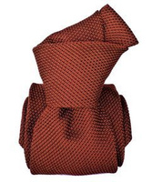 Grenadine Garza Fina Tie - Burnt Brown