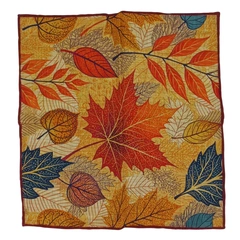 Wool Pocket Square - Autumn Leafs