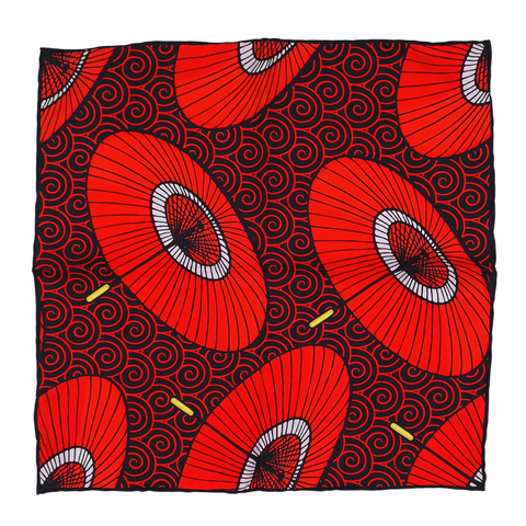 Poszetka Jedwabna - Wagasa Aka Kaze